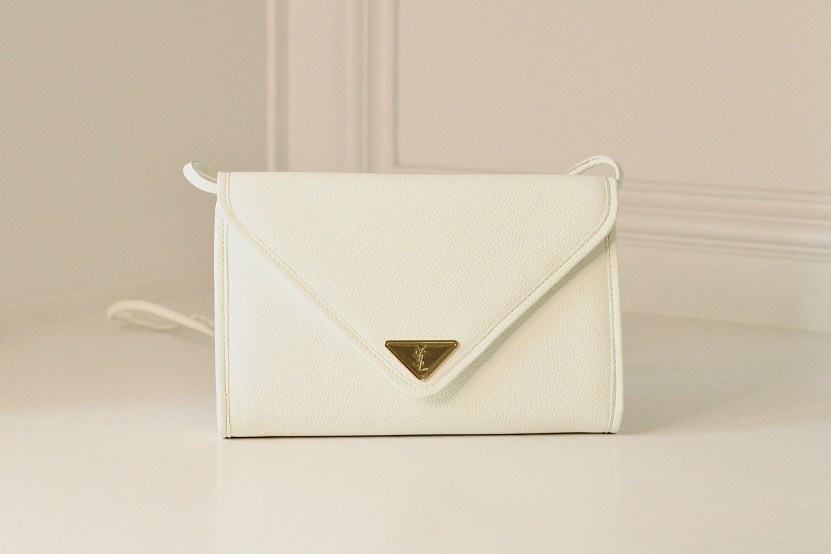 Yves Saint Laurent Vintage Envelope Convertible Crossbody Preowned - East Coast Classy