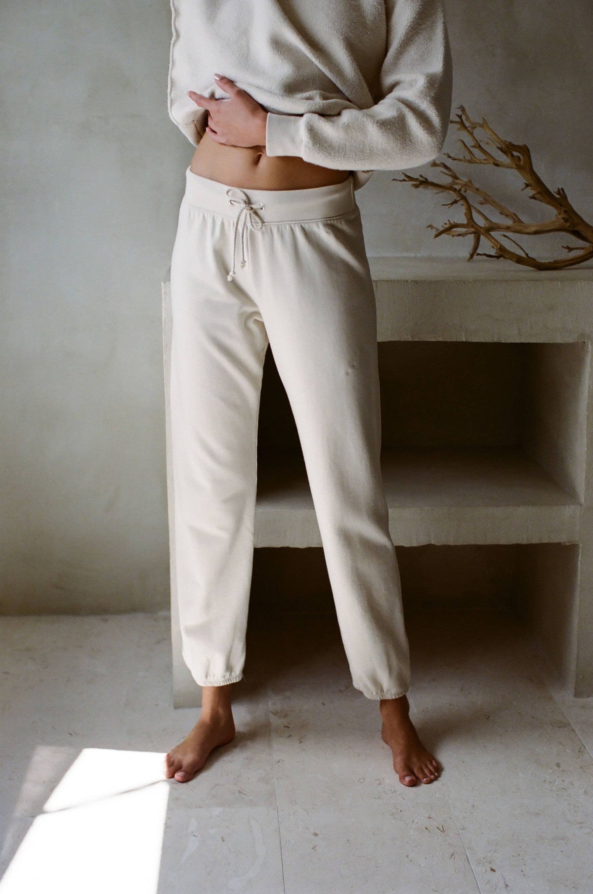 Lera Knit Organic Cotton Jogger Pants - East Coast Classy